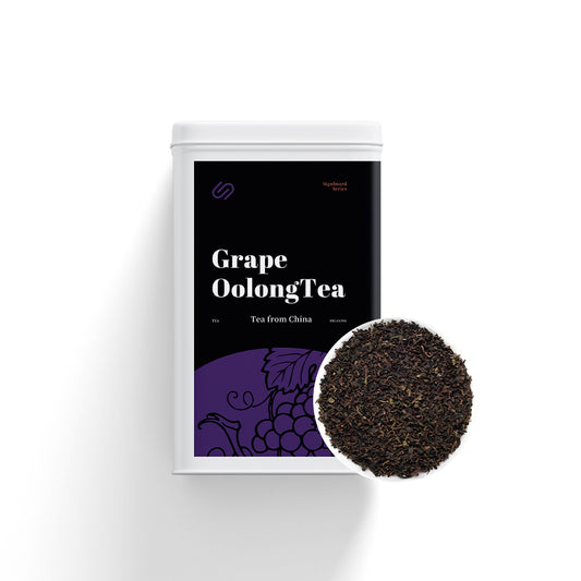 Grape Oolong Tea Bag  Tin