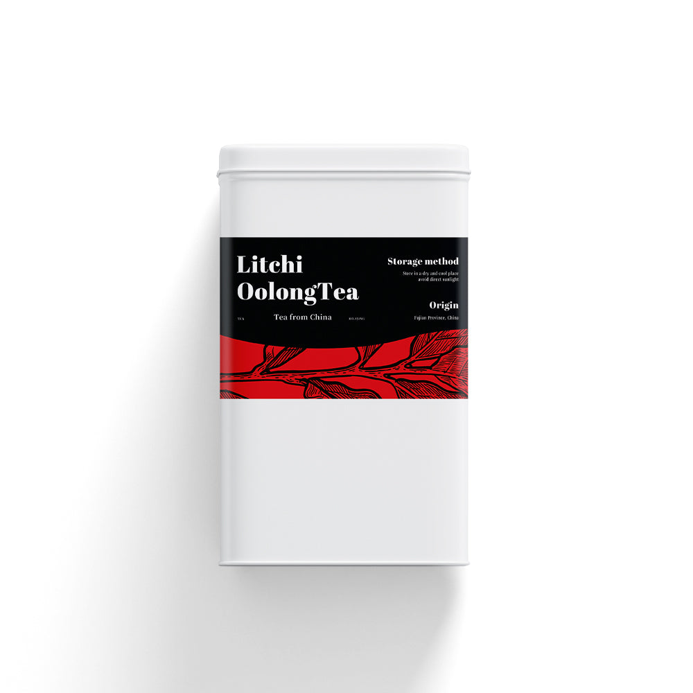 Litchi Oolong Tea Bag 30bags Tin