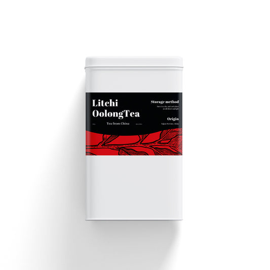 Litchi Oolong Tea Bag 30bags Tin