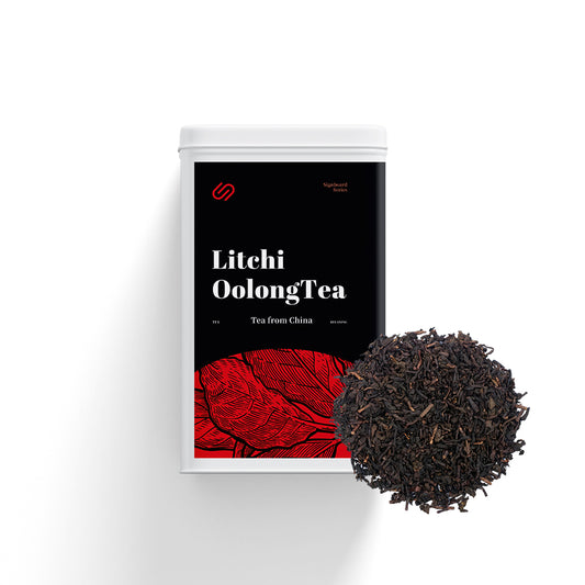 Litchi Oolong Tea Bag  Tin