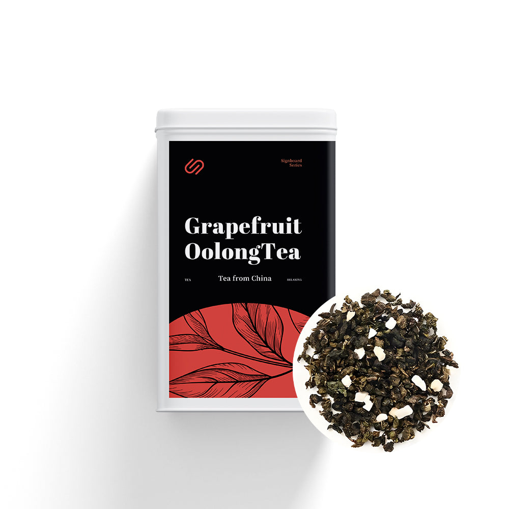 Grapefruit Oolong Tea Bag  Tin