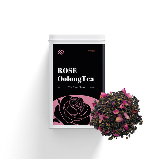 Rose Oolong Tea  Tea Bag  Tin